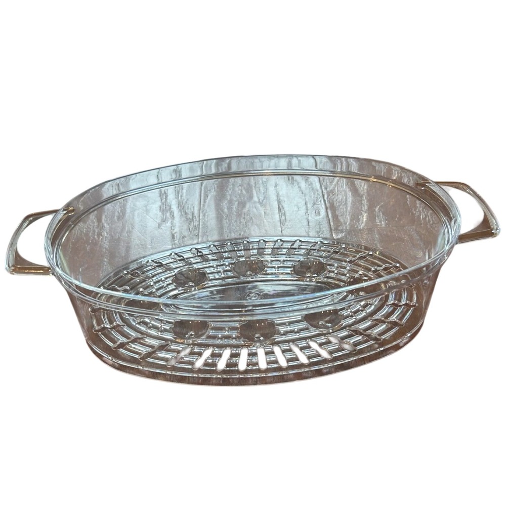Oster Steamer Basket Replacement Clear Short Oval Model 5711 Lower Clear OS